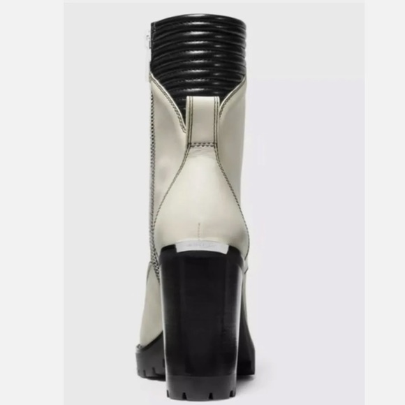 Michael Kors Bastian Leather Combat Boot - Picture 3 of 3